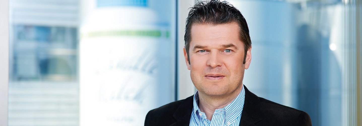 Raimund Wachter, Geschäftsführer von Vorarlberg Milch, im Porträt.