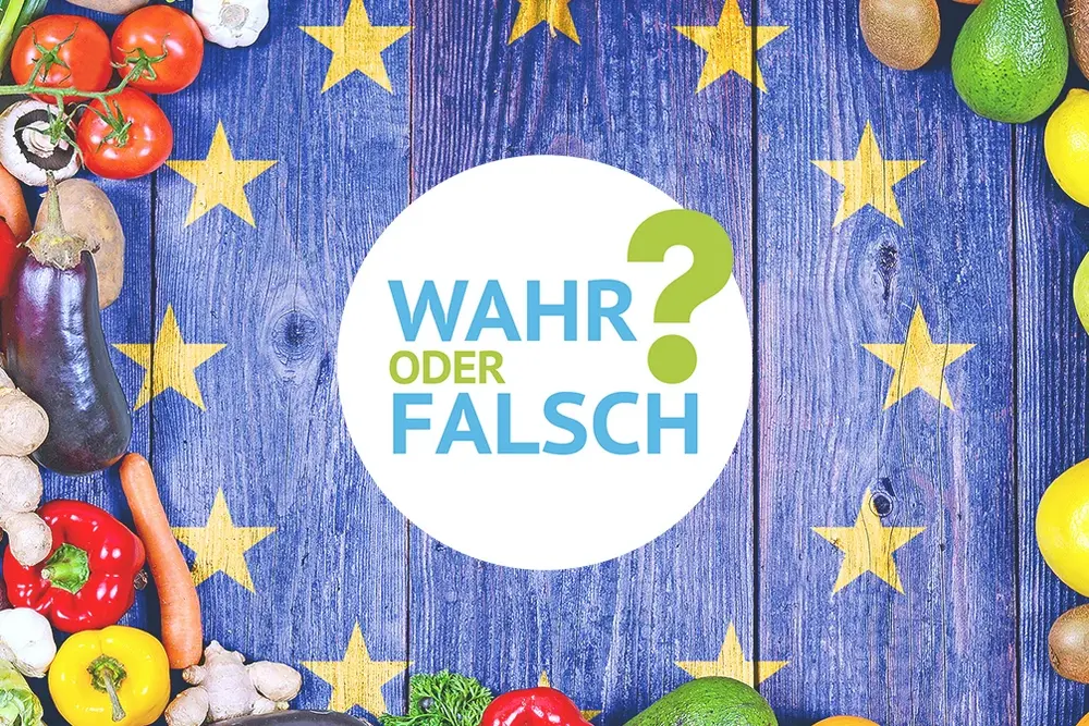 EU-Lebensmittel-Mythen aufgedeckt