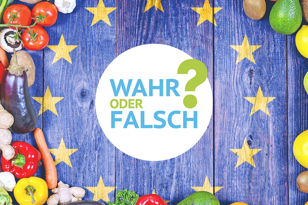 EU-Lebensmittel-Mythen aufgedeckt